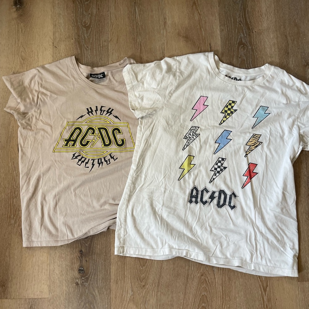 4/$15 AC/DC Band Tees